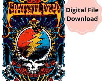 Download Grateful Dead Svg Etsy