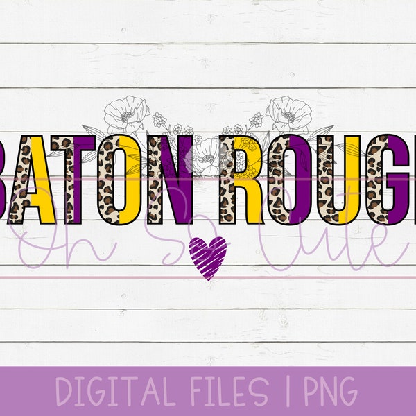Baton Rouge Etsy