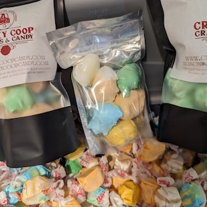 Freeze dried Salt water taffy