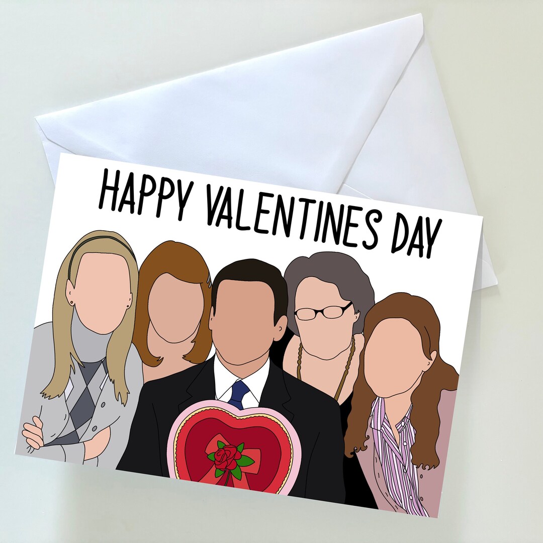 The Office Inspired Valentines Day Card - Etsy