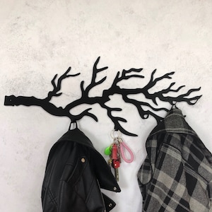 Coat rack. Wall hanger. Wall decor bedroom. Coat Stand. wall mounted rack. Wall clothes hanger
