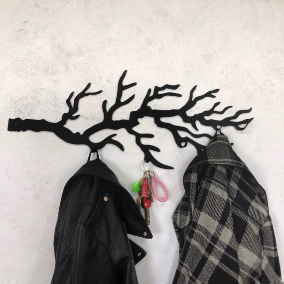 Coat Rack. Wall Hanger. Wall Decor Bedroom. Coat Stand. Wall Mounted Rack. Wall Clothes Hanger Etsy