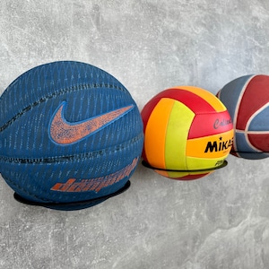 Display metal brackets for basketballs, volleyballs and footballs holder, storage ball, ball holder, decoration, wall decor