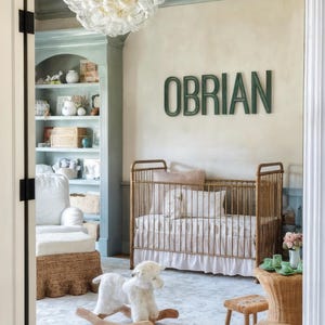 Custom Wood Name Sign: Personalized Wall Decor