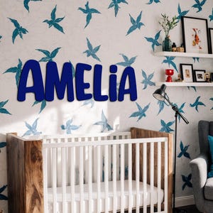 Custom Wood Name Sign: Personalized Wall Decor