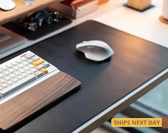 Custom Desk Mat · Mouse & Keyboard Large Pad · Aesthetic Desk Decor · Waterproof Pad · Office Tech Accessories · Gift for Him
