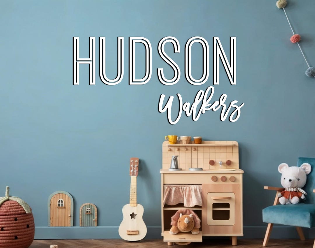 Custom Wood Nursery Name Sign, Custom Nursery Sign, Wooden Name Sign ...