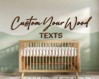 Custom Wood Quote Sign: Personalized Wall Decor,Custom Business Sign, Wooden Words, Wood Decor, Wooden Wall Art,Business Logos, Custom Logos
