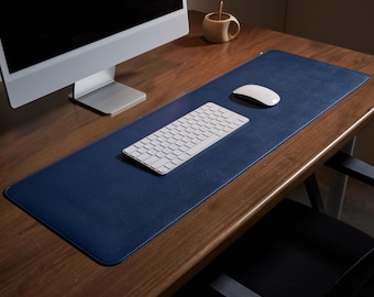 Custom Leather Desk Mat: Waterproof Mouse & Keyboard Pad,Large Mouse Pad, Personalized Gift, Boys Gift, Christmas Gift, Boyfriend Gift