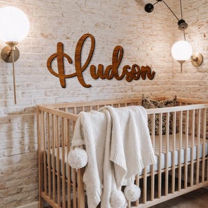 Custom Wood Name Sign: Personalized Wall Decor
