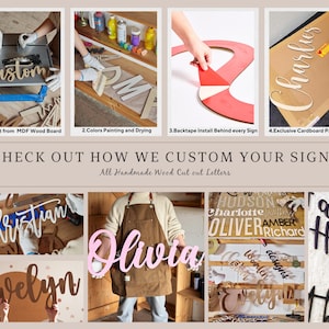 Custom Wood Quote Sign: Personalized Wall Decor,Custom Business Sign, Wooden Words, Wood Decor, Wooden Wall Art,Business Logos, Custom Logos image 8