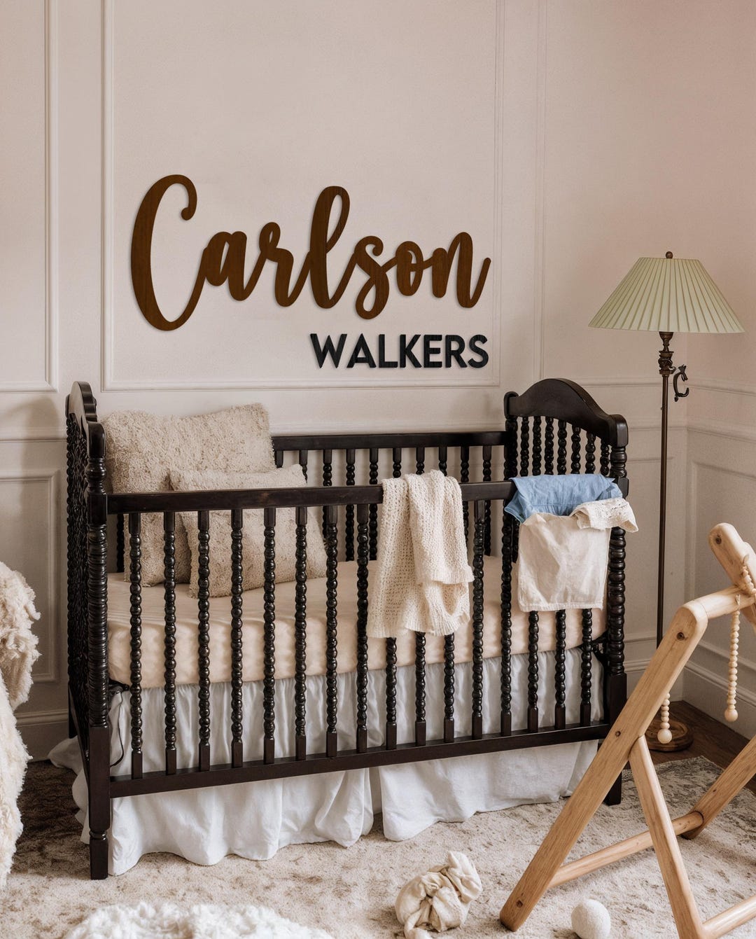 Custom Wood Nursery Name Sign: Personalized Wooden Decor,custom Nursery ...