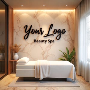 Custom Wood Business Logo Sign, Custom Wall Quote, Business Backdrop, Wood Logo, Wood Decor, Wood Quote, Wooden Business sign, Business Sign
