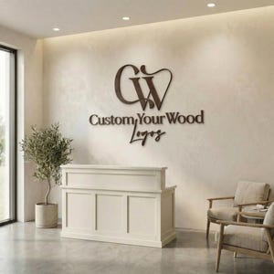 Custom Wood Quote Sign: Personalized Wall Decor,Custom Business Sign, Wooden Words, Wood Decor, Wooden Wall Art,Business Logos, Custom Logos image 16