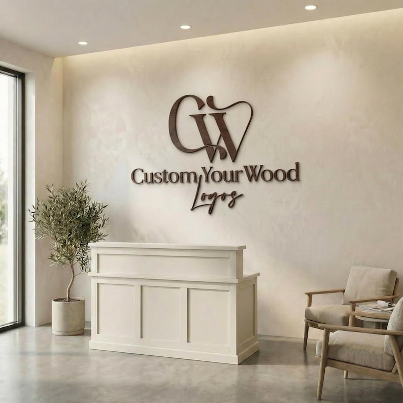Custom Wood Quote Sign: Personalized Wall Decor,Custom Business Sign, Wooden Words, Wood Decor, Wooden Wall Art,Business Logos, Custom Logos image 16