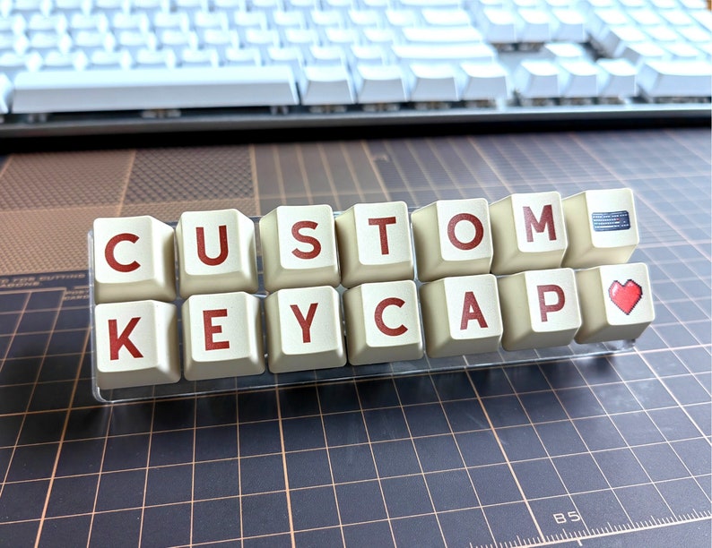 Custom PBT Keycaps, Mechanical Keyboard Keys, Custom Anime Keycaps | Custom Business Logo Keys | Corporate Gift | Cherry OEM XDA Keys 