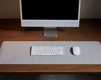 Custom Leather Desk Mat: Waterproof Mouse & Keyboard Pad,Large Mouse Pad, Personalized Gift, Boys Gift, Christmas Gift, Boyfriend Gift