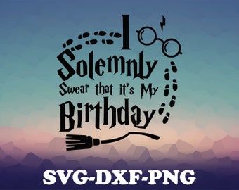 Download Harry Potter Birthday Svg Etsy