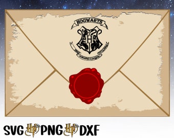 Download Hogwarts Letter Svg Etsy