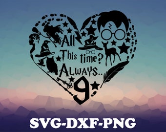 Download Harry Potter Heart Svg Etsy