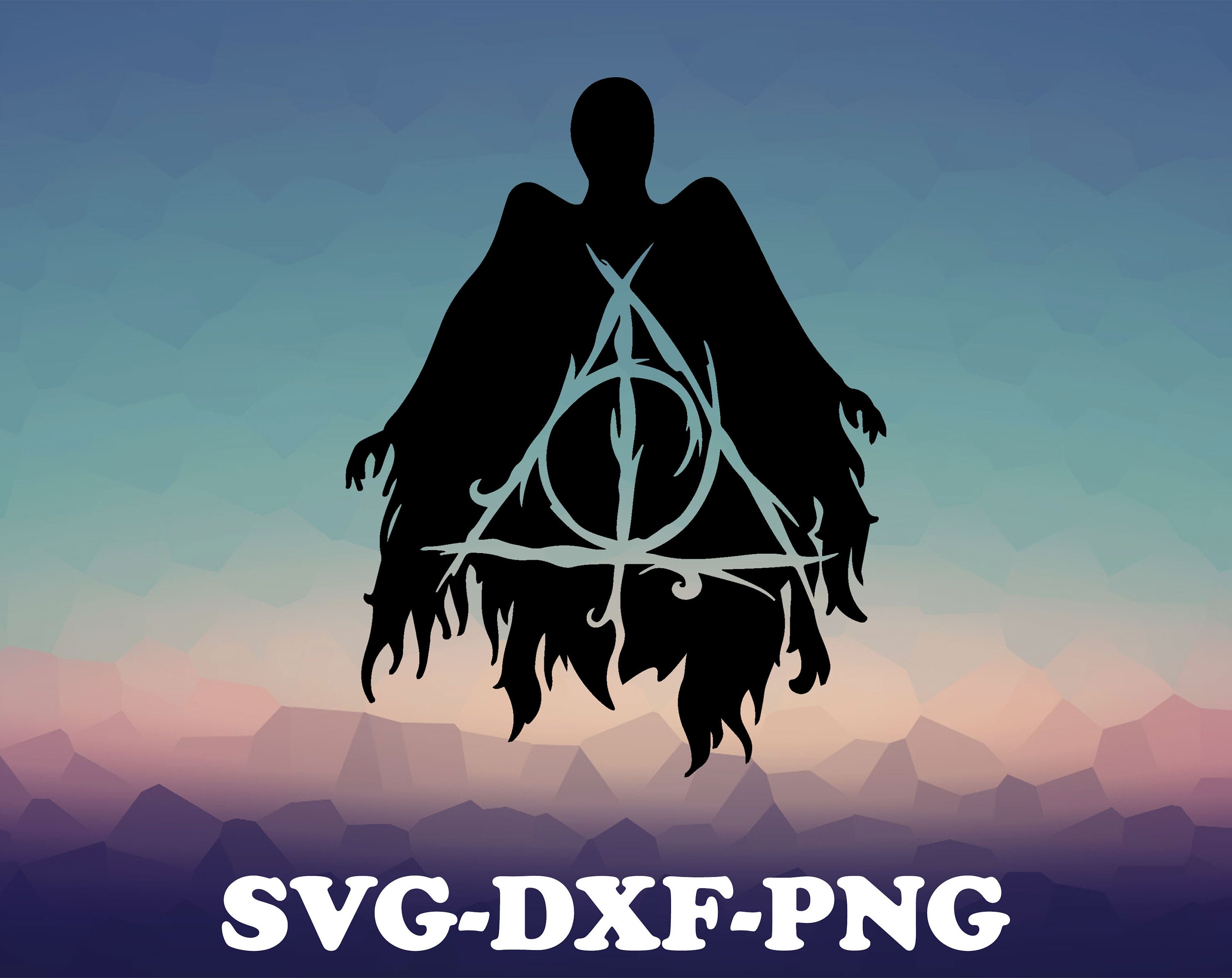 Download Lord Voldermort Deathly Hallows Svg Hogwarts Svg Hermione Svg Harry Potter Svg Dxf Png Cricut File Quotes Silhouette Fenokio