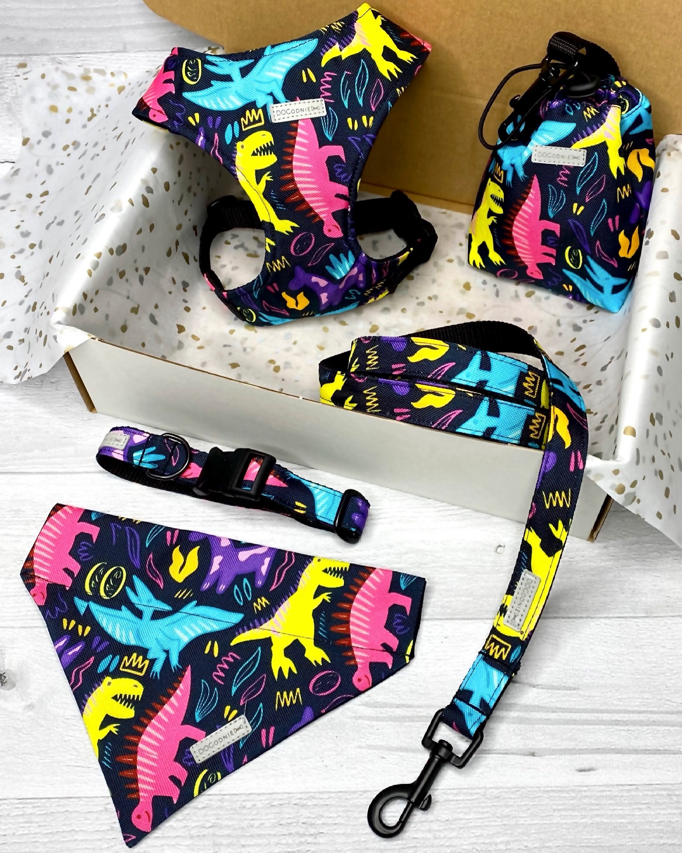 Dinosaur Dog Harness Adjustable harness No Pull Pet Harness Etsy