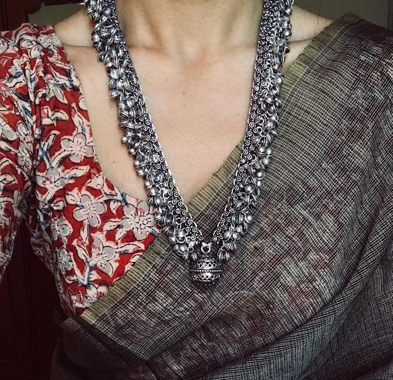 Oxidized neck piece discount