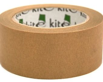 Eco Friendly Packing Tape Kraft Brown Parcel Tape Biodegradable Recyclable Self-Adhesive 50m