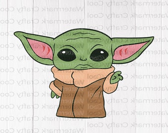 Baby Yoda Svg Etsy