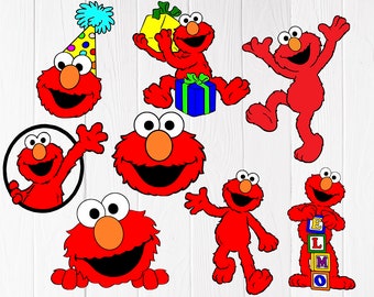 Download Elmo Png Files Etsy