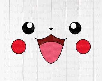Pikachu Face Etsy Pikachu Face Etsy