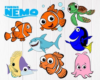 Download Nemo Cut Files Etsy
