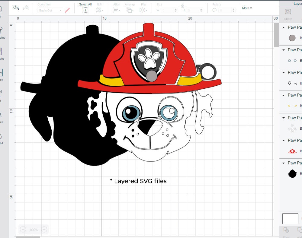 Paw Patrol Svg Paw Patrol Heads Svg Paw Patrol Cut Files | Etsy UK