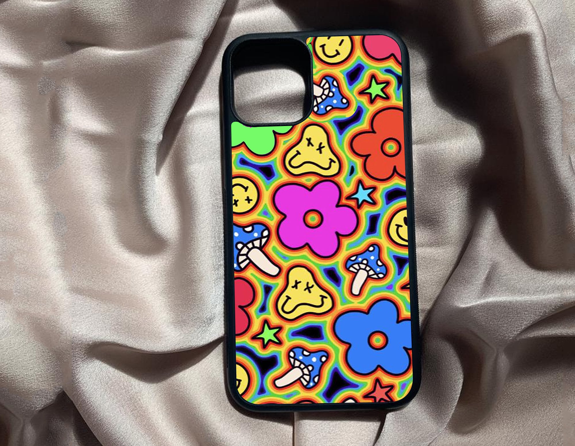 Smiley Face Phone Case For Variety Of iPhone Protective Cute Etsy