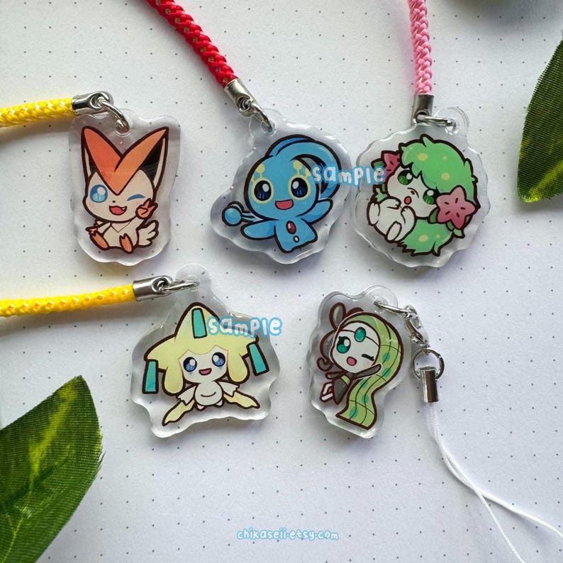 Mystical Pokemon Charm Gacha/set - Etsy