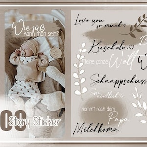 100+ Instagram Story Stickers Family, Baby, Everyday, Love