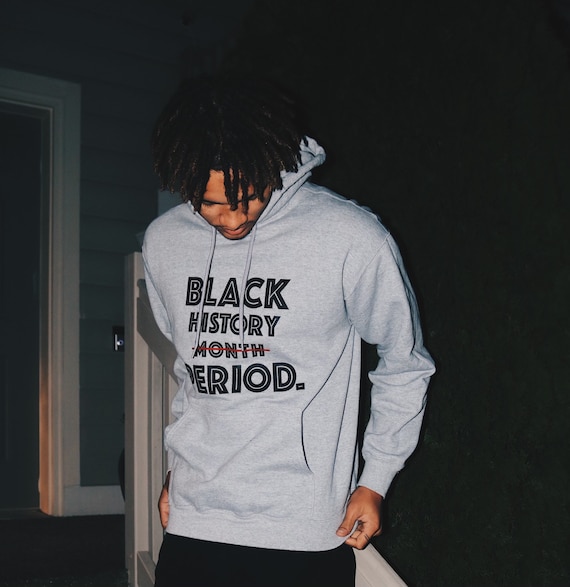 Gray black History Period. Hoodie Etsy UK