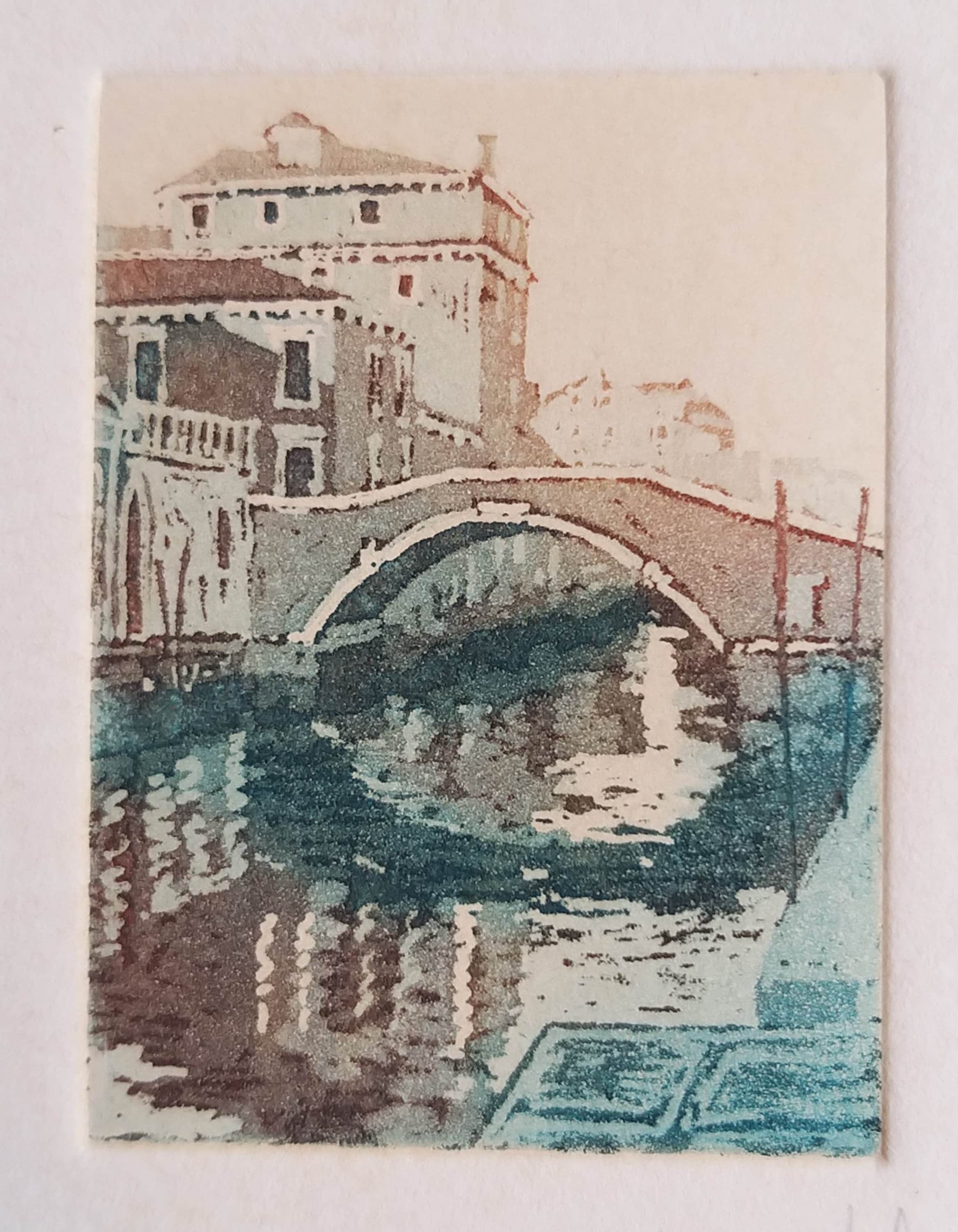 Acquaforte Venezia hecho por Pericle Menin Etsy