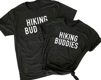 Wanderfreunde, passende Wanderhemden, Wanderhemden für Paare, passende Abenteuer-T-Shirts, Wanderliebhaber passende Geschenke für Sie und Ihn