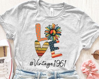 vintage 1961 women's t shirt