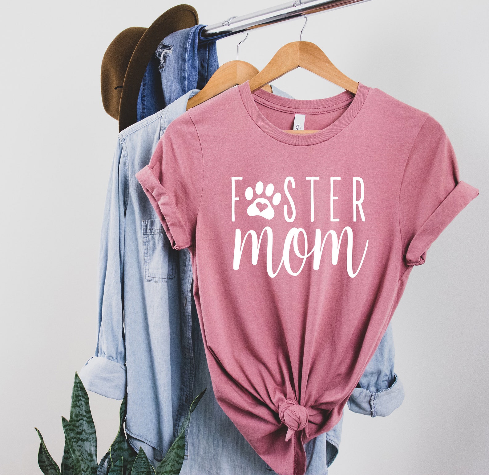 Foster Dog Mom Tee Cute Foster Dog Mom Shirts Foster Dog Mom Etsy