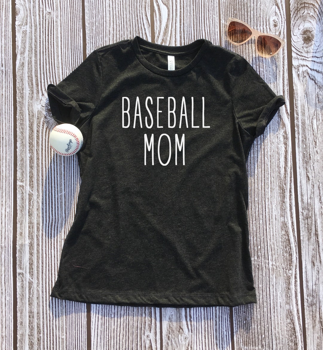 Cute Baseball Mom Shirts Baseball Mom Graphic Tee Mom - Etsy