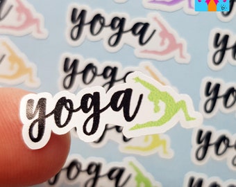 39 Yoga Planner Stickers Class Reminder Sticker