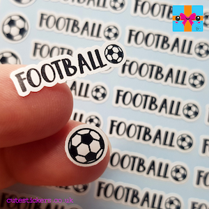 Football Planner Stickers / Football Reminder Stickers / Football Stickers / Footie Planner Stickers