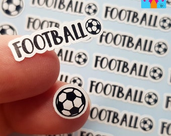 Football Planner Stickers / Football Reminder Stickers / Football Stickers / Footie Planner Stickers