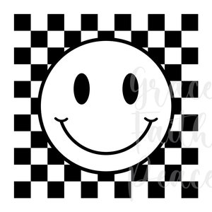 Kariertes Lächeln, svg, dxf, jpg, png