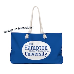 Hampton HBCU Excellence Large Bag
