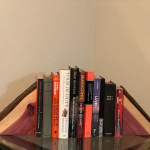 Handmade Live Edge Cedar Bookends