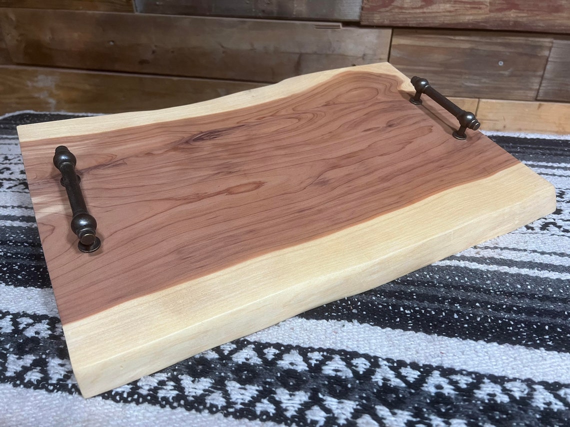 Handmade Cedar Charcuterie Board Serving Try Etsy