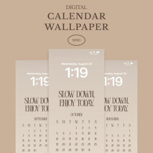 Digital Monthly Wallpaper